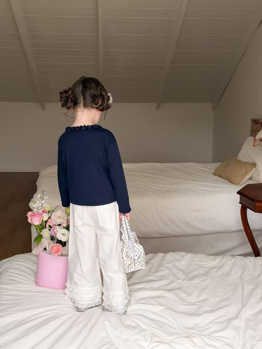 aiai frill wide pants (95-140cm)