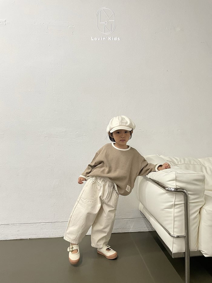 lovin latte pocket pants (80-125cm)