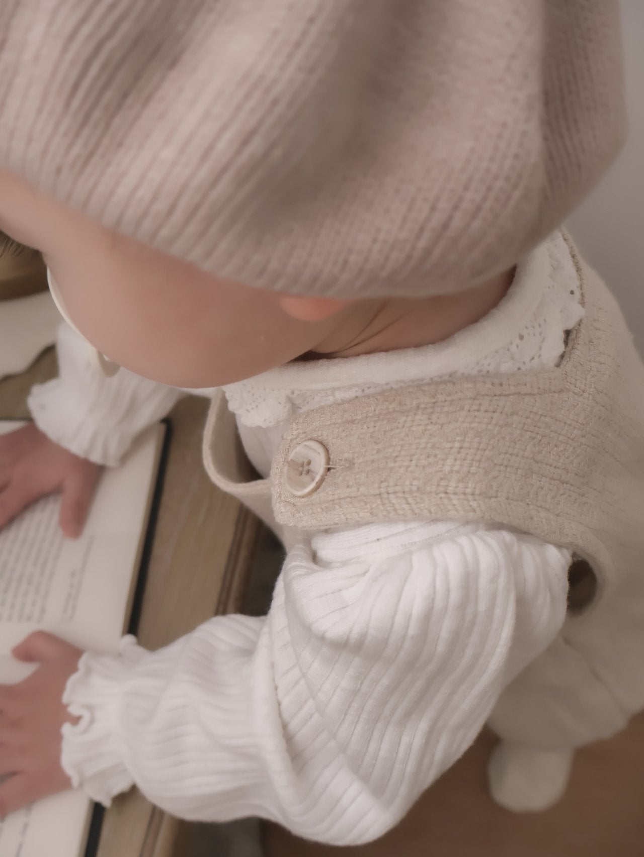 mimi market ringer suspender suit (75-85cm)