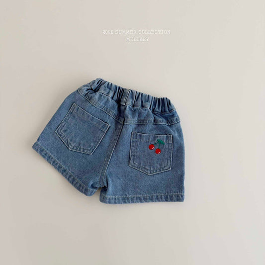 melikey mini cherry shorts (~80-140cm)