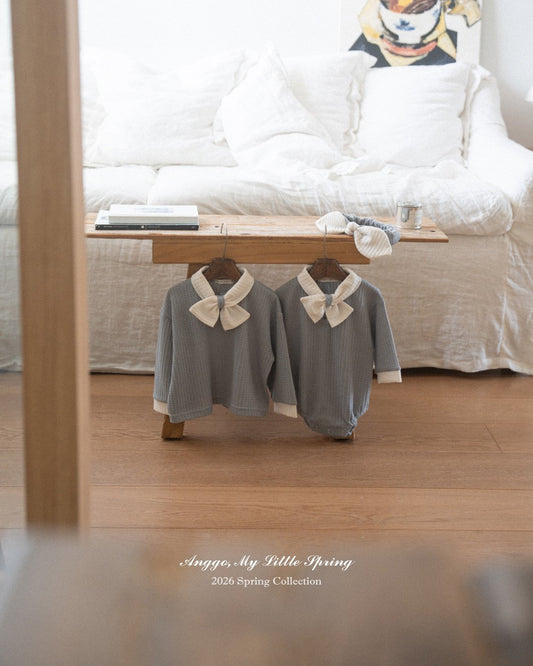 anggo cream bun t-shirt (80-120cm)