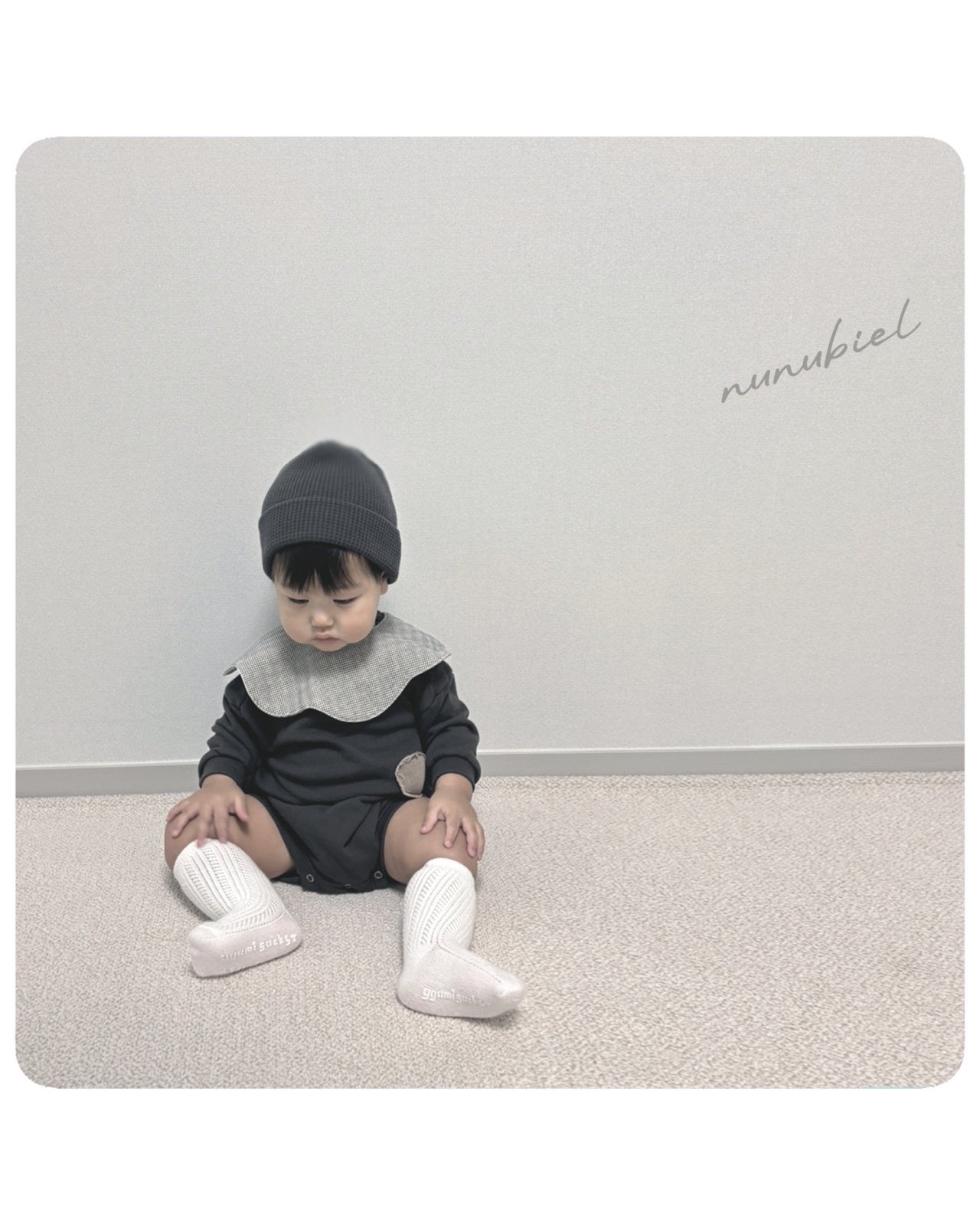 nunubiel patch romper (3-18m)