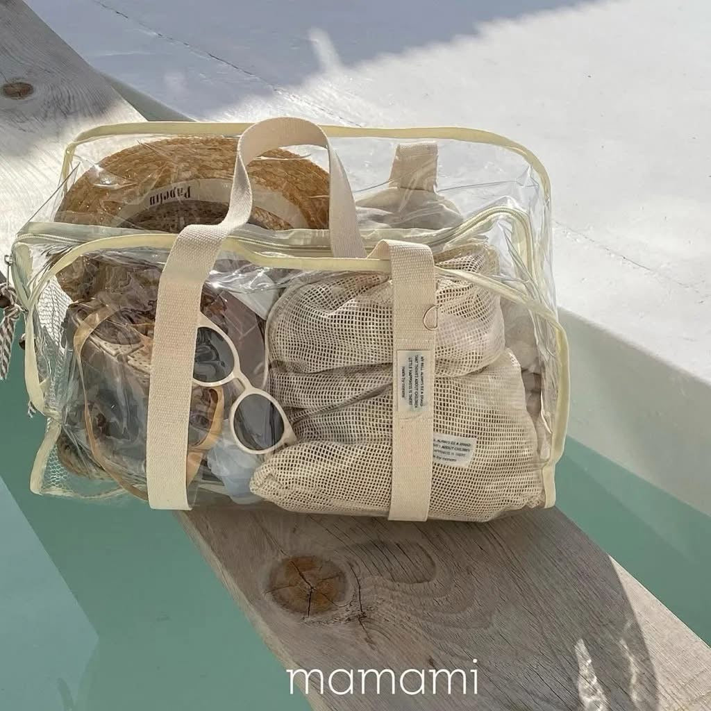 Mamami 萬用透明沙灘包