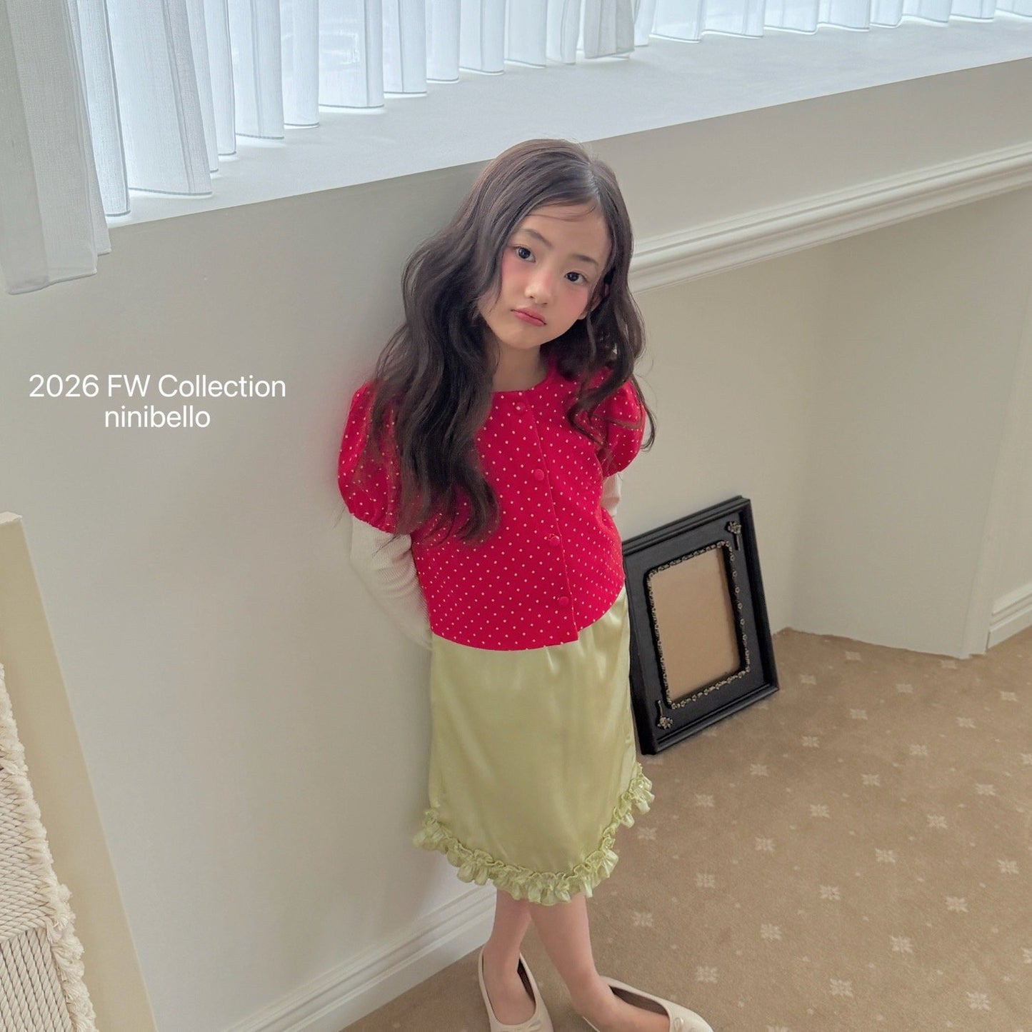 ninibello miko satin skirt (80-130cm)