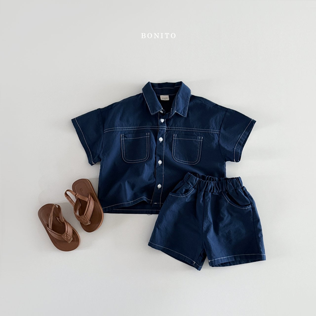 bonito two pocket linen set up (70-140cm)