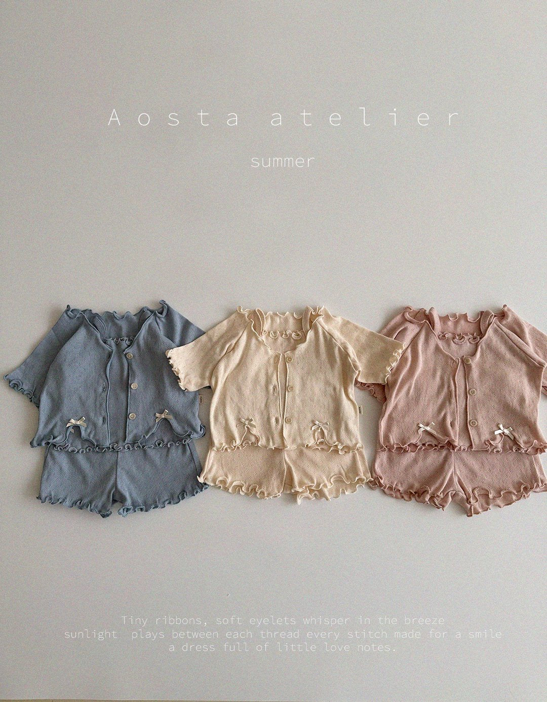 Aosta camellia short pants (70-110cm)
