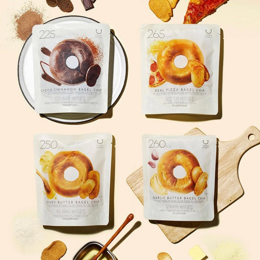 超人氣🔥韓國oliveyoung No.1低卡健康零食貝果脆脆🥯