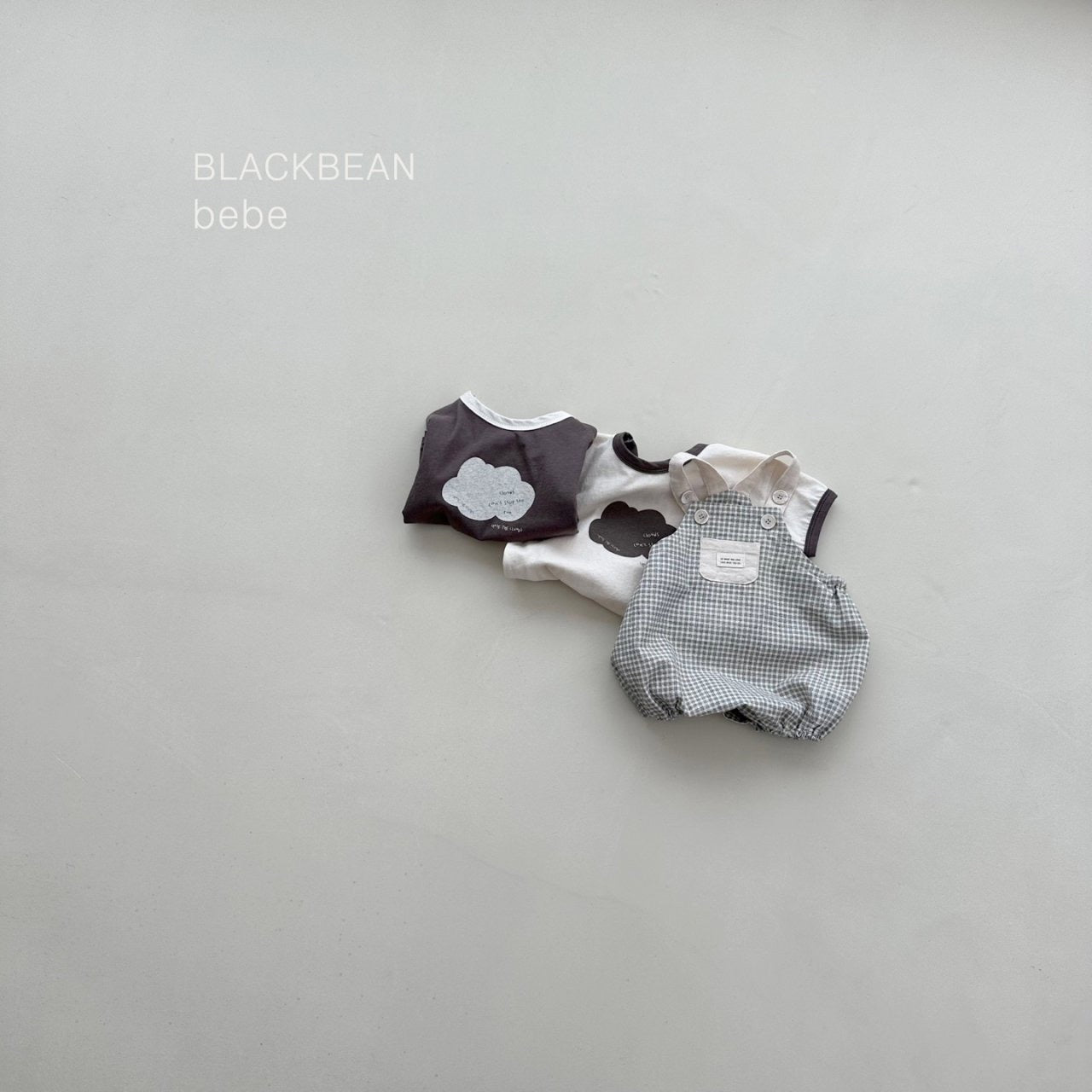 blackbean cloud bebe tee (3-18m)