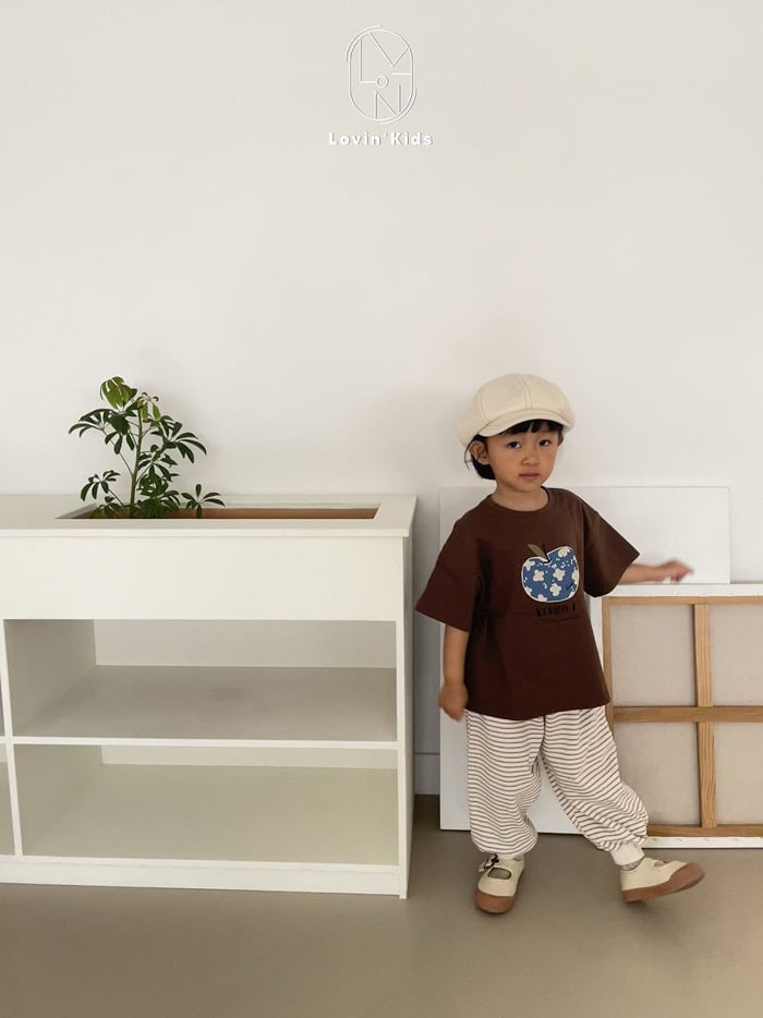 lovin apple short sleeve tee (80-125cm)
