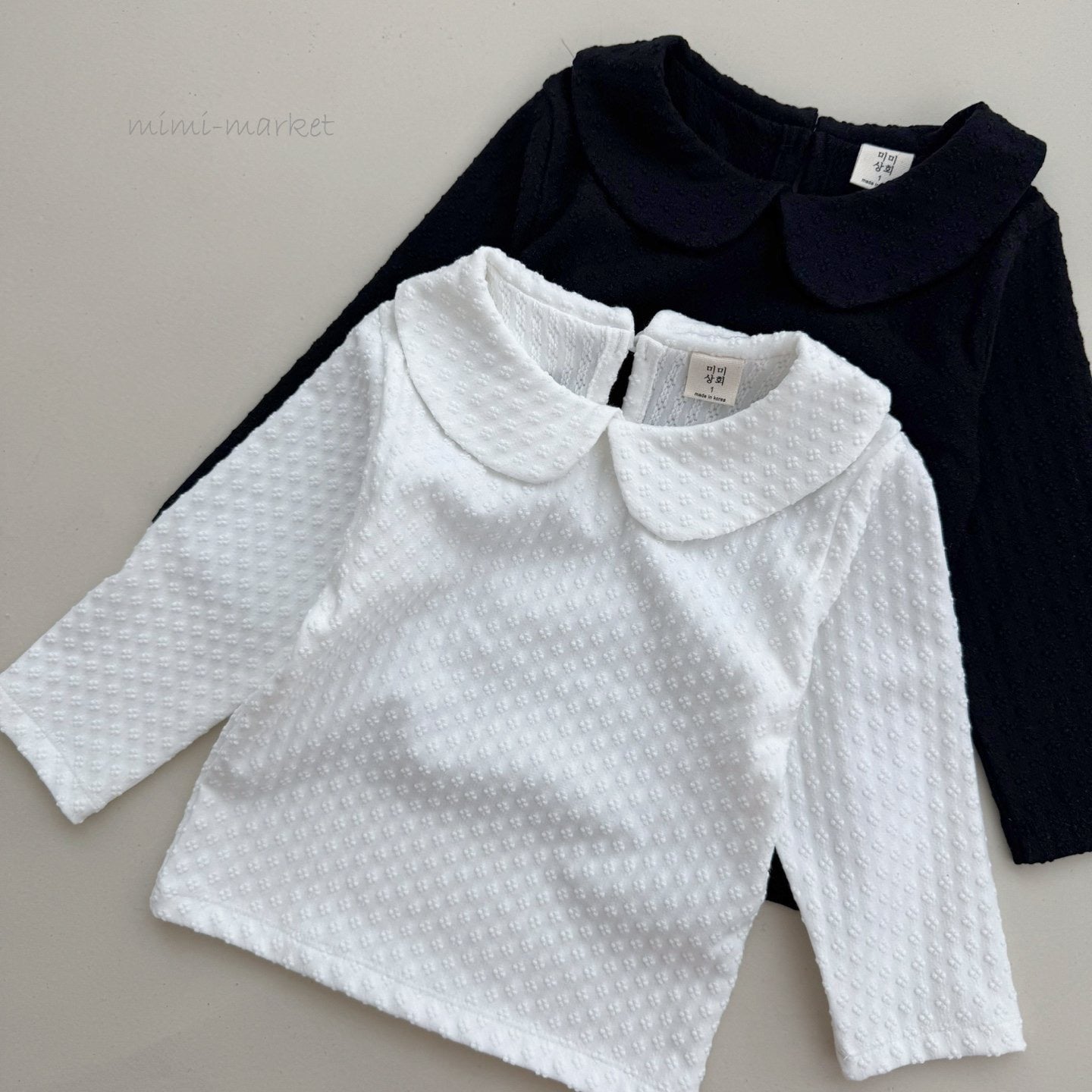 mimi market grape collar tee (bebe70-85cm)