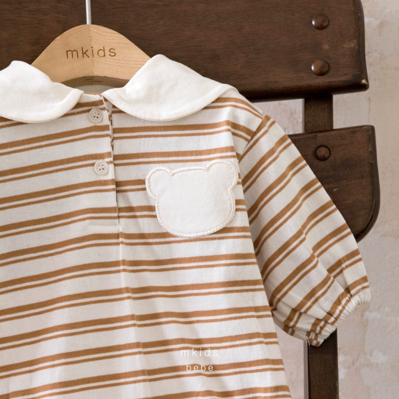 mkids bear border suit (3-18m)