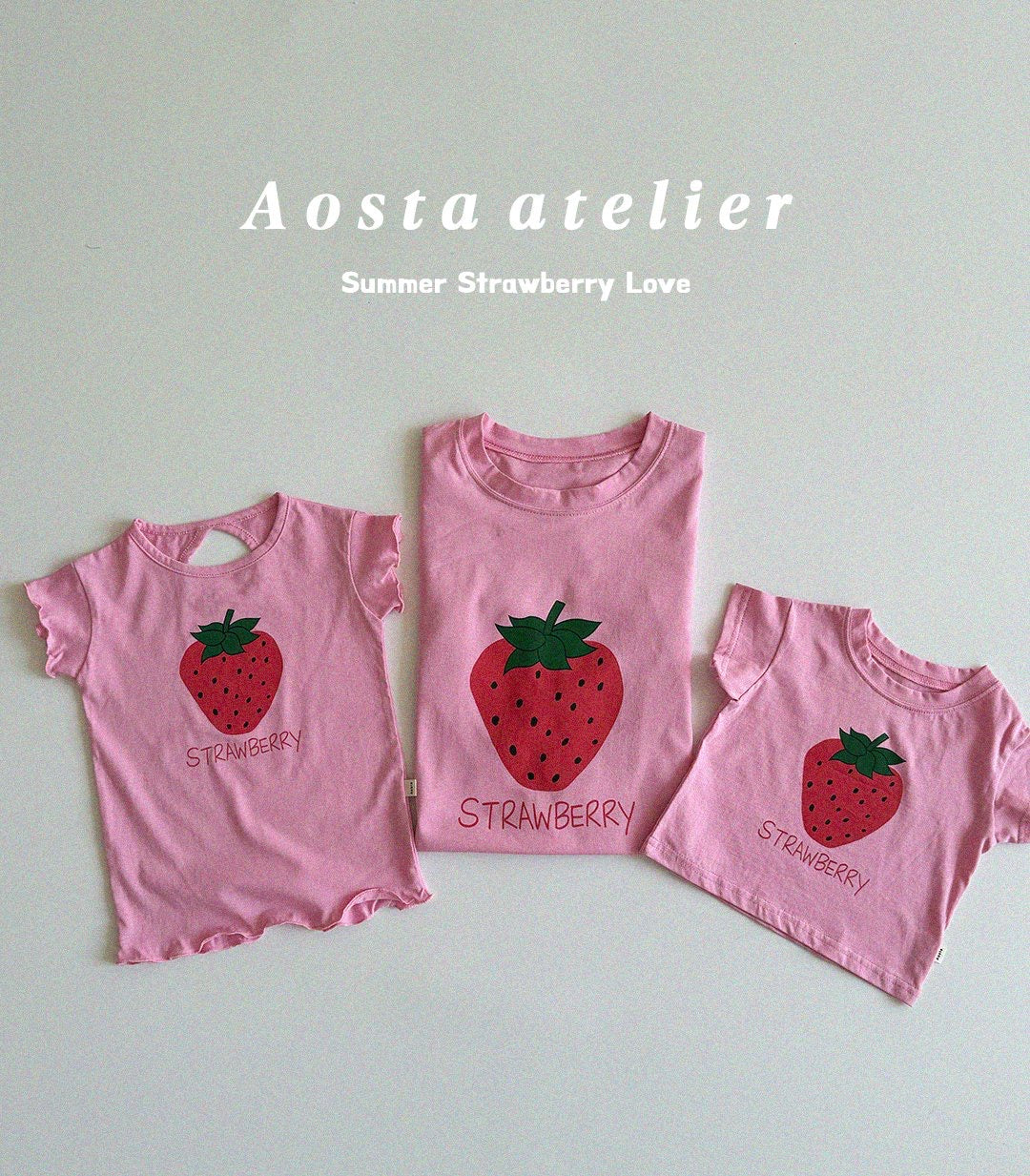 Aosta strawberry mom t (adult)