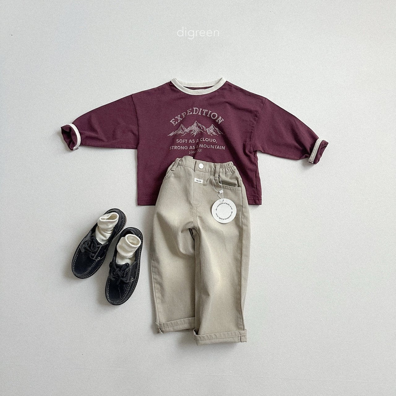 digreen mountain t-shirt (90-130cm)