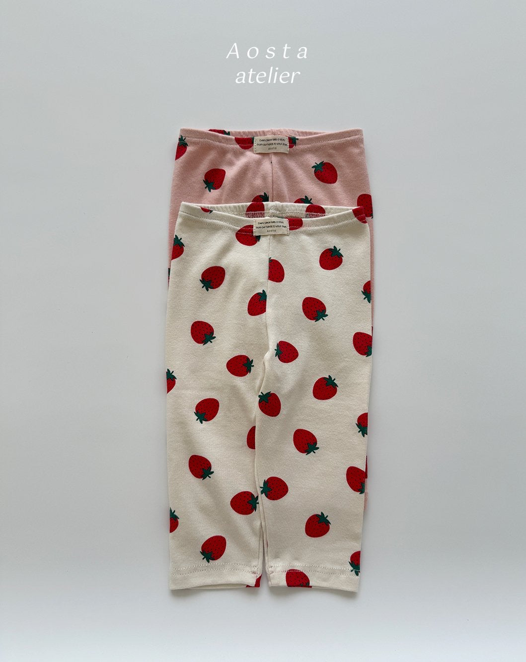 Aosta strawberry leggings (~70-115cm)