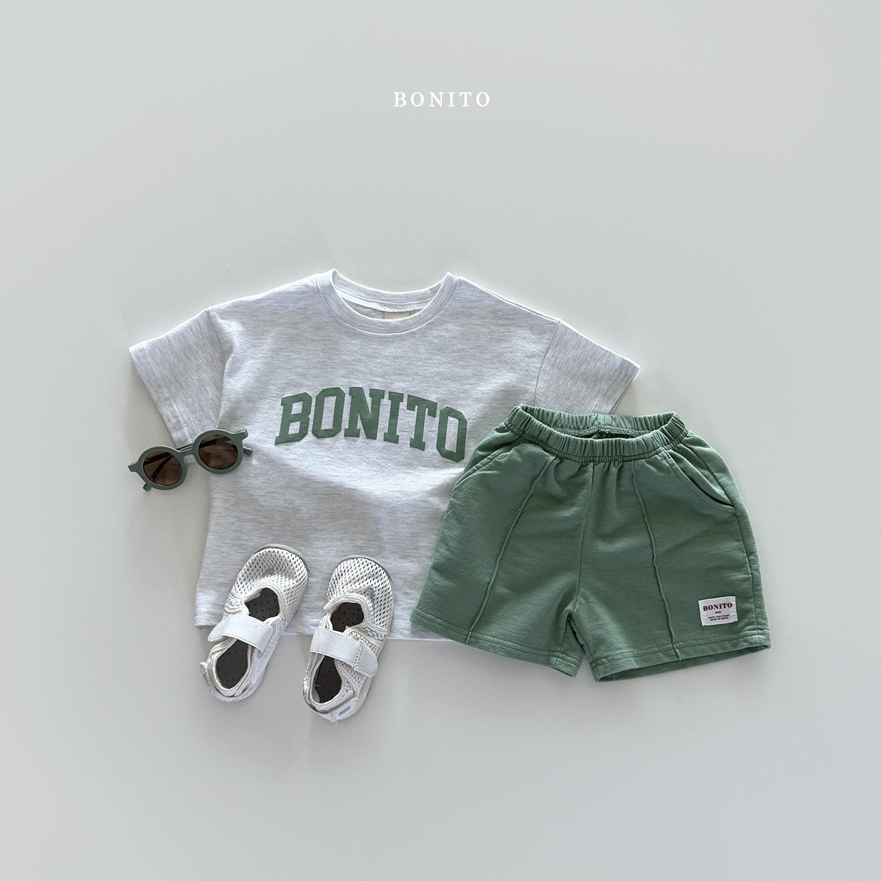 bonito plain bottle shorts (70-140cm)