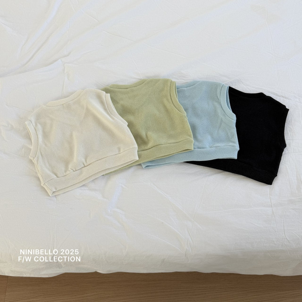 ninibello soft knit vest (80-130cm)