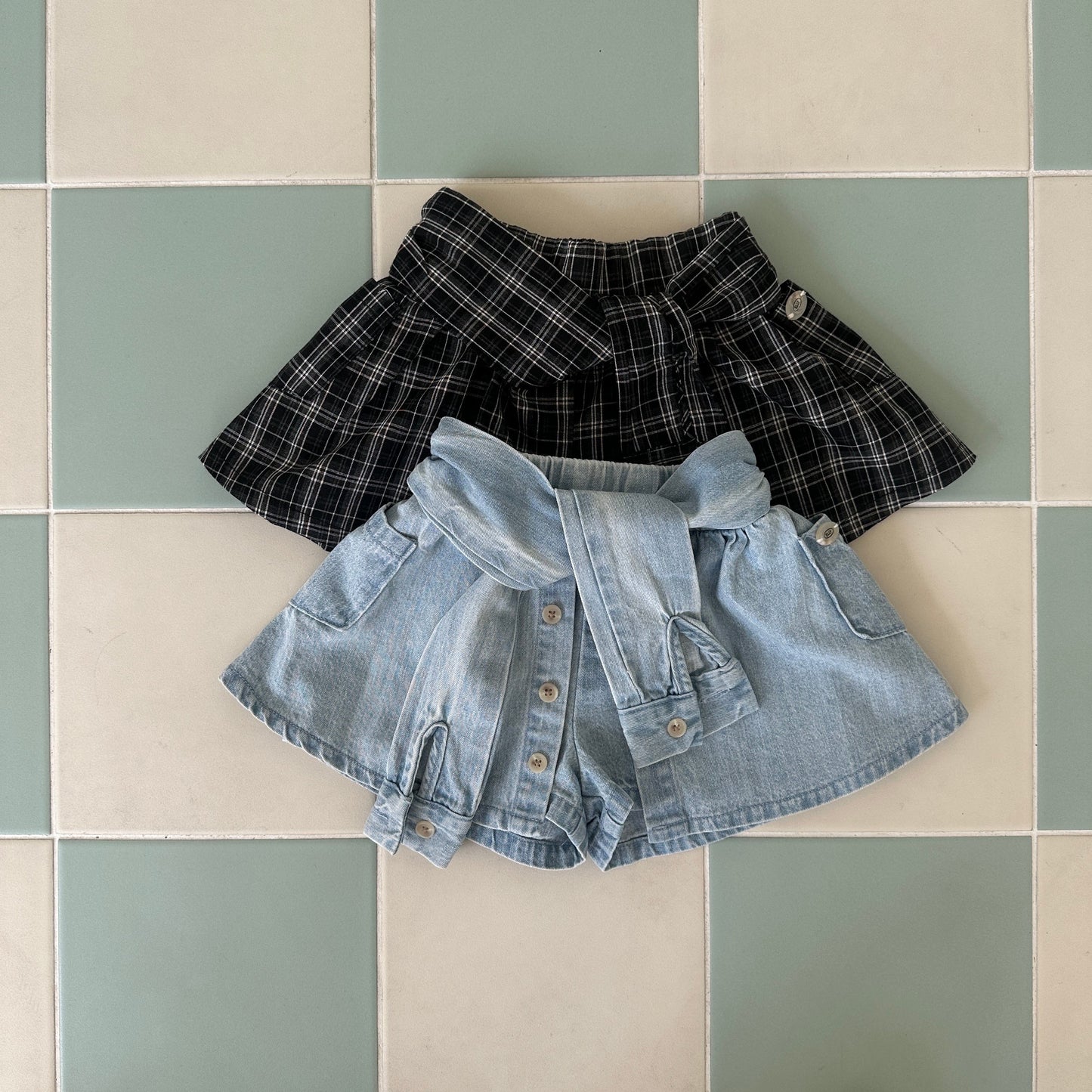 ELLYMOLLY new love layered pants (90-160cm)