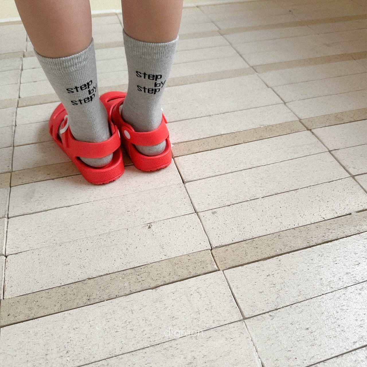 digreen step socks (12-23cm)