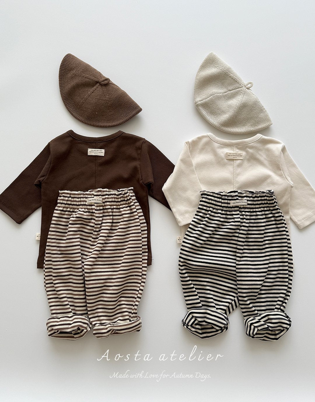 Aosta chocolate pants (~70-115cm)