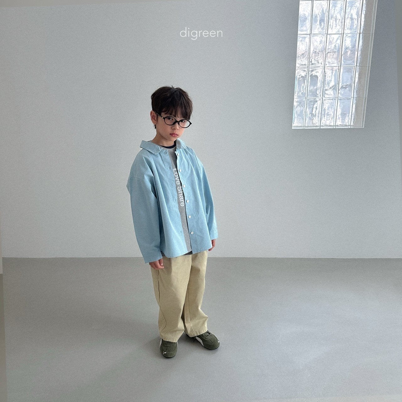 digreen all day shirt (90-130cm)
