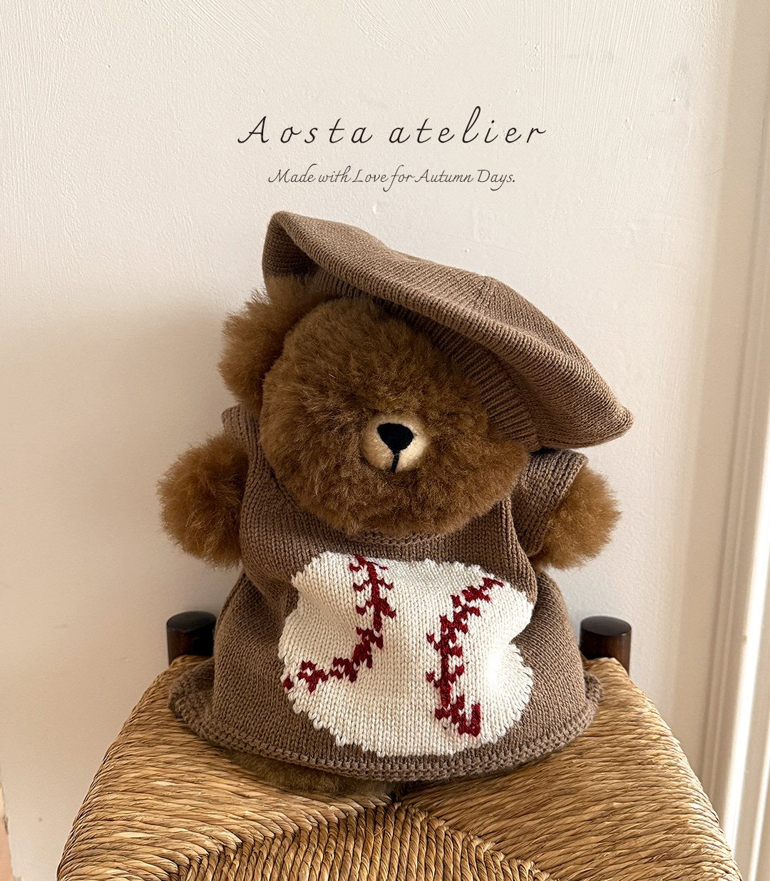 Aosta knit beret