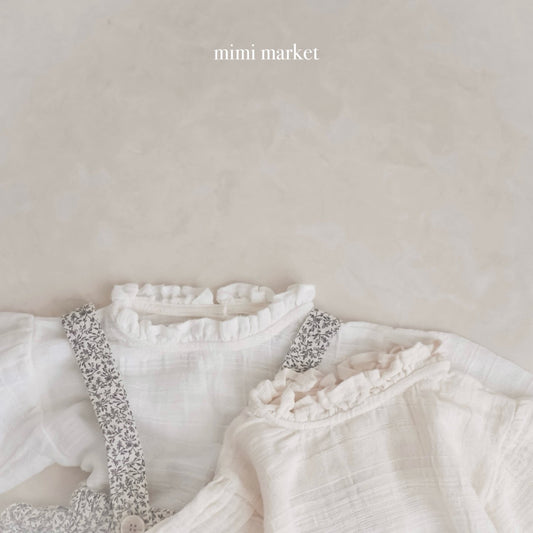 mimi market ella frill blouse (75-90cm)