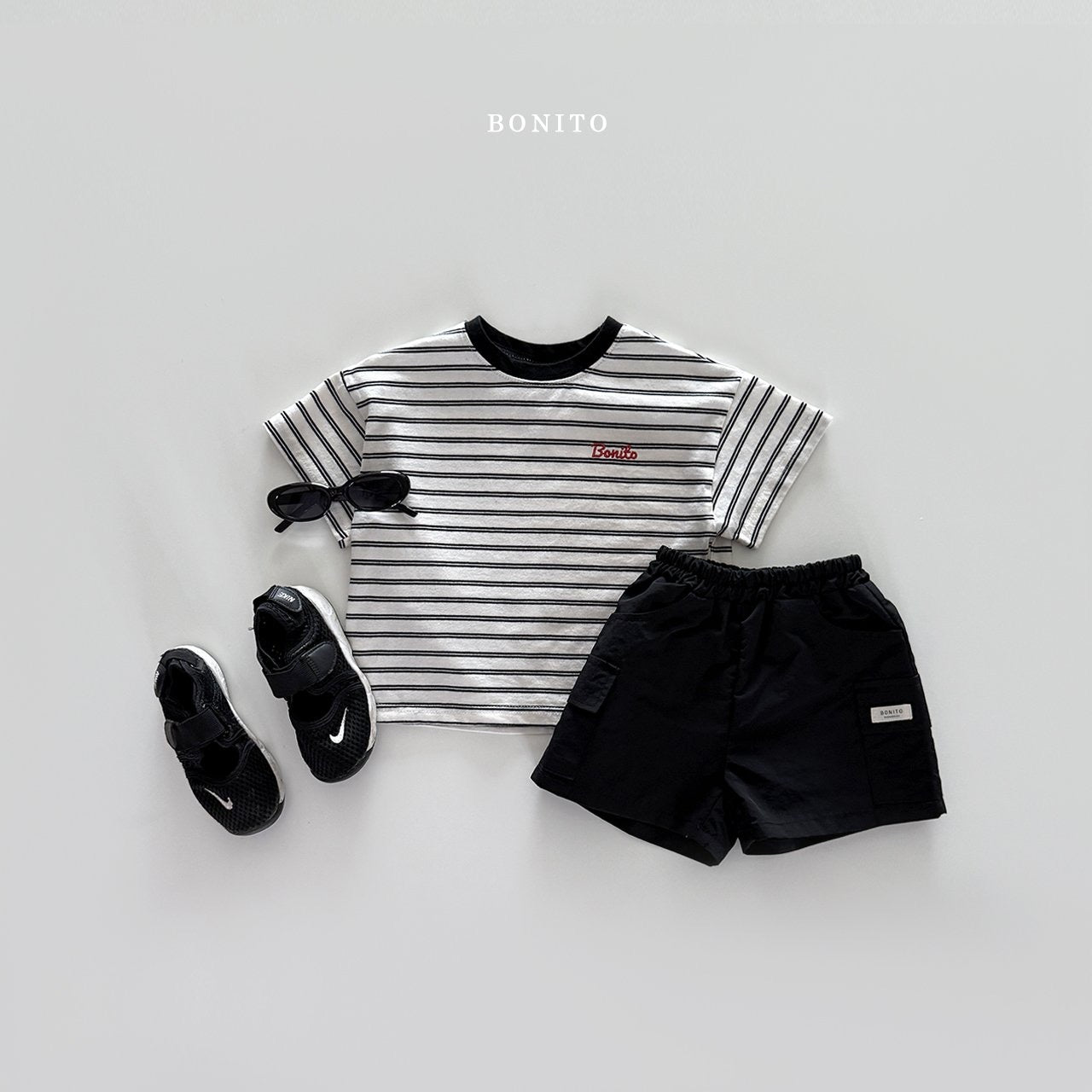 bonito cargo pocket shorts (70-140cm)