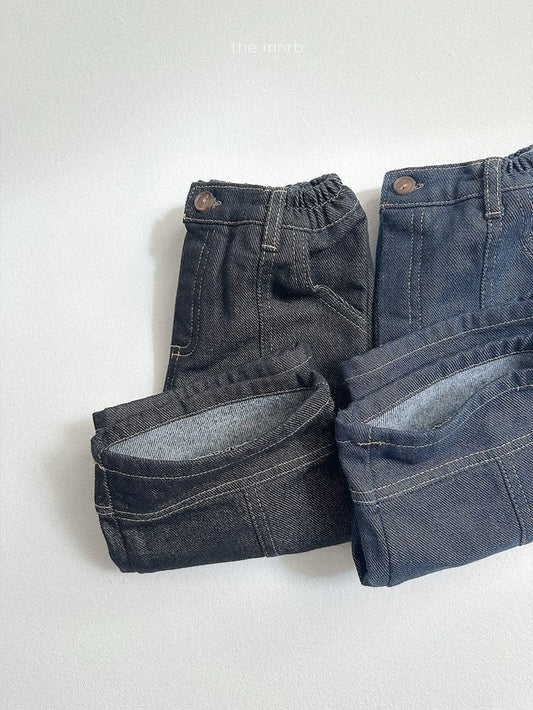 minirobe non fade cut denim pants (75-110cm)