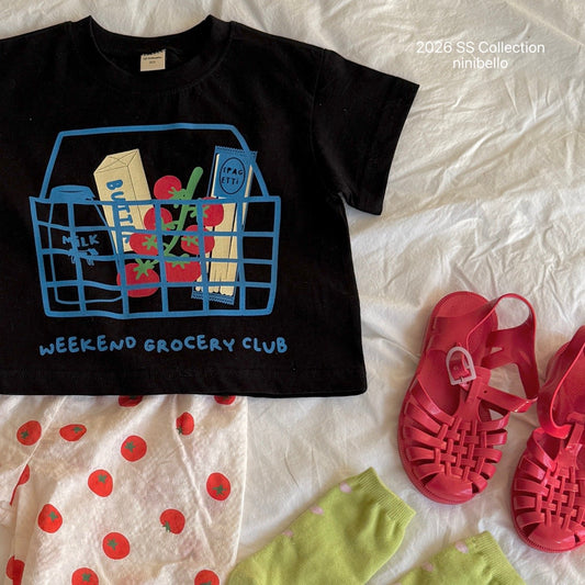 ninibello basket tee (80-130cm)