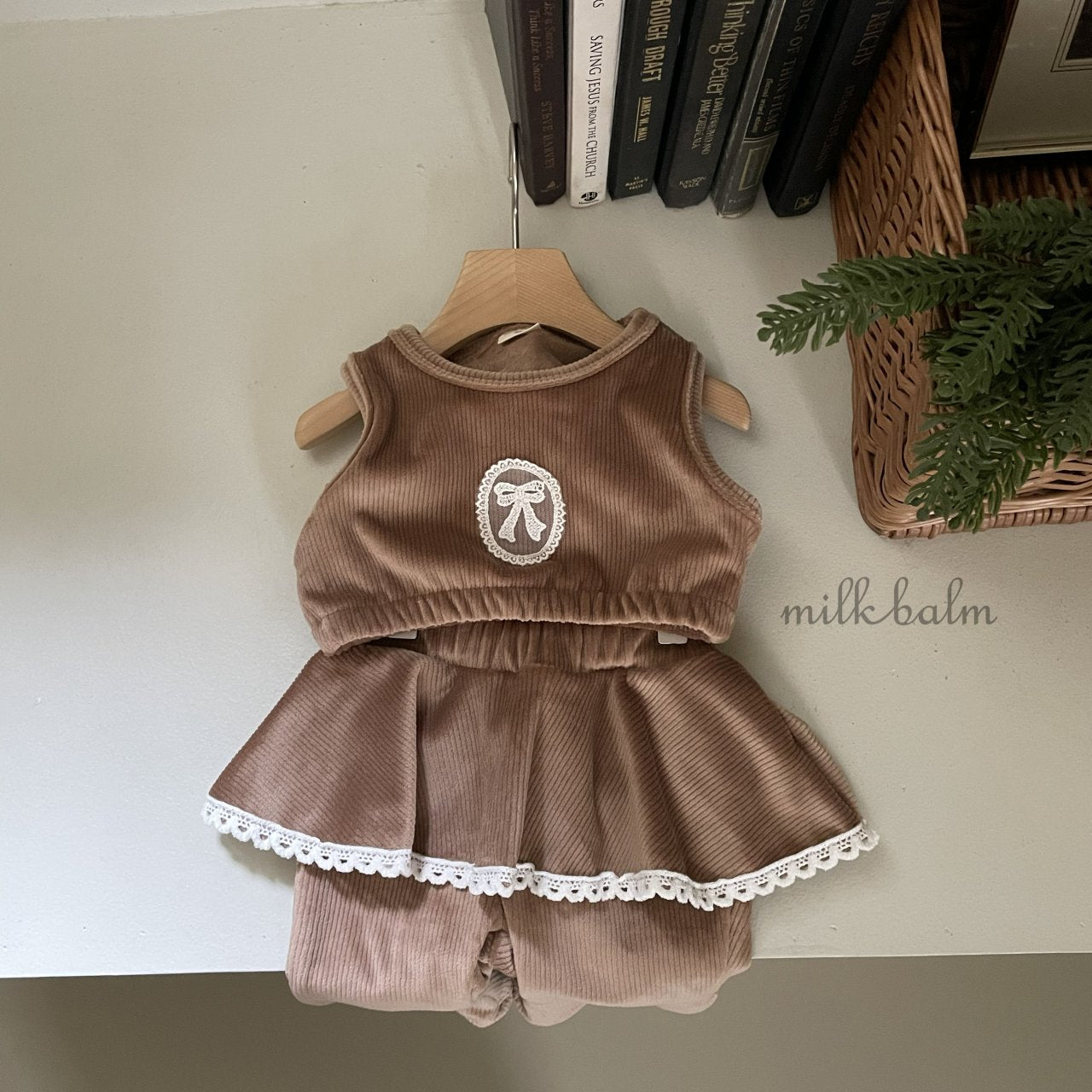 milkbalm mink vest (75-125cm)