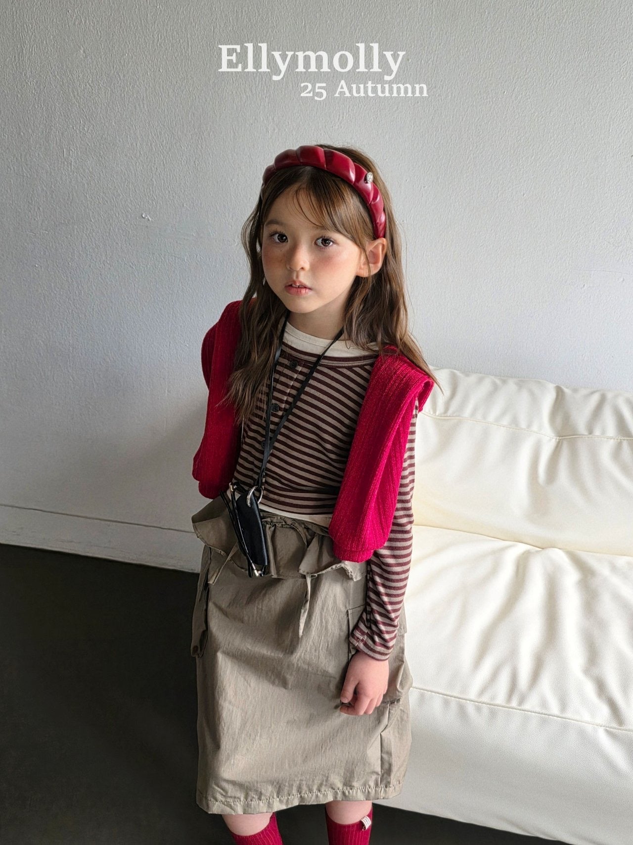 ELLYMOLLY pepe layered tee (90-145cm)
