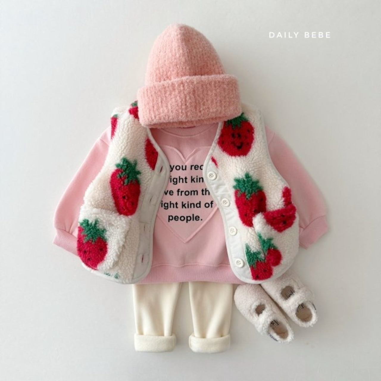 Dailybebe fleece vest (75-140cm)