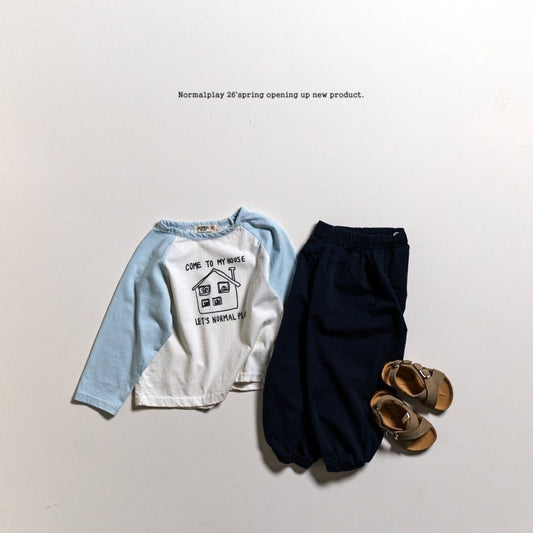 normalplay my home raglan T (75-140cm)