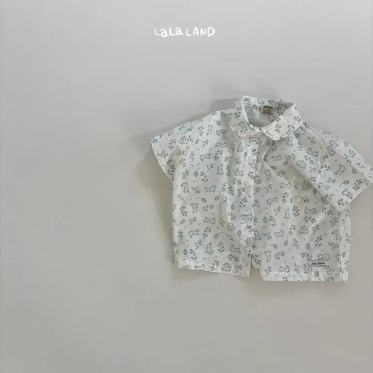 Lalaland tilda short sleeve shirt (75-120cm)