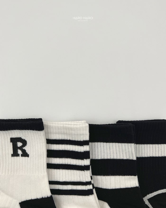 HAROHARO best socks set (3-9y)