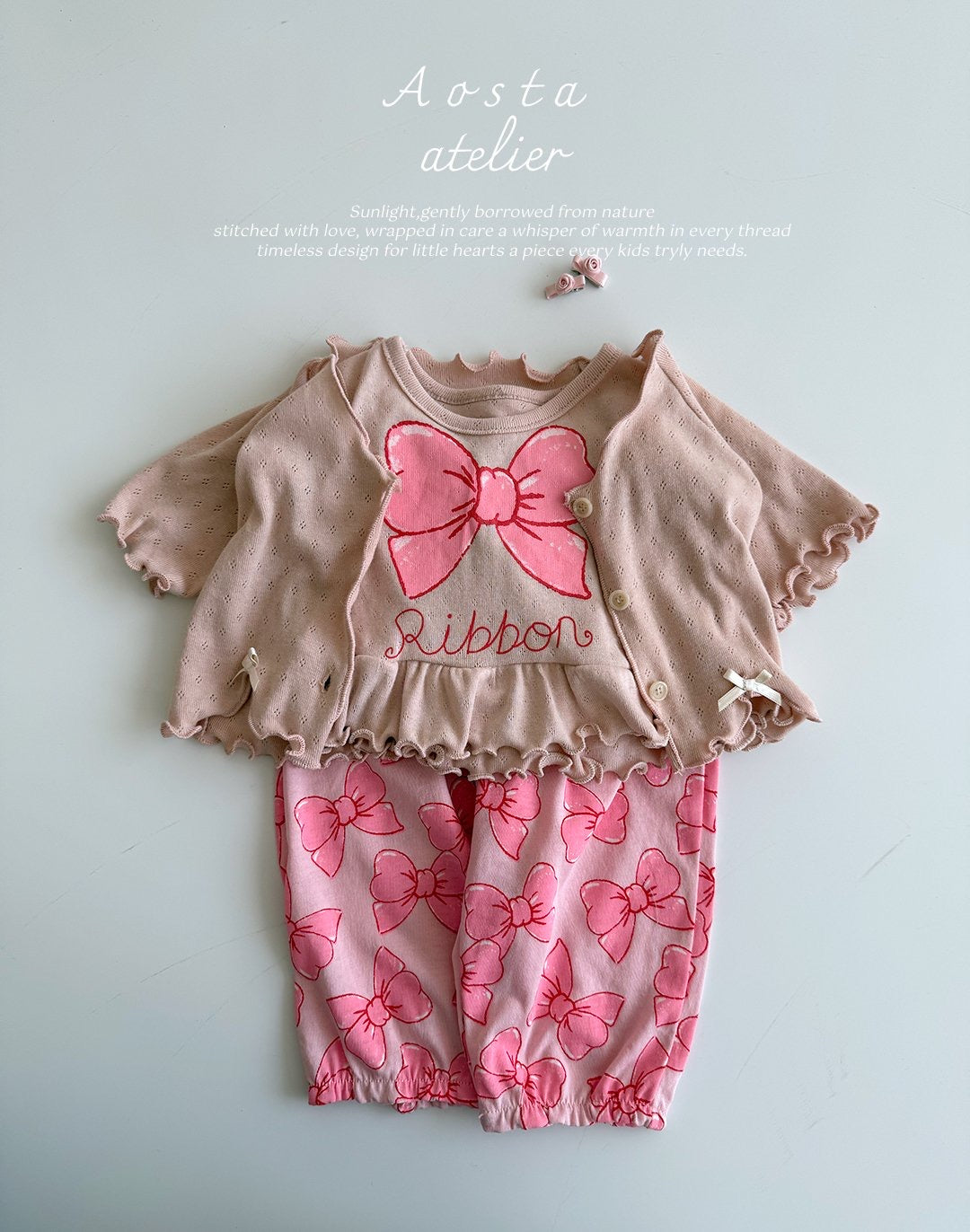 Aosta camellia blouse (70-110cm)