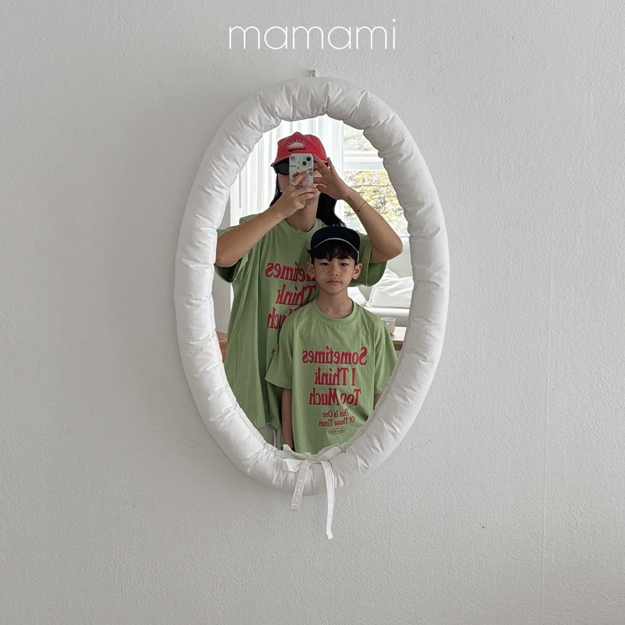 Mamami 親子款 - 英文字母tee (kids & adult )
