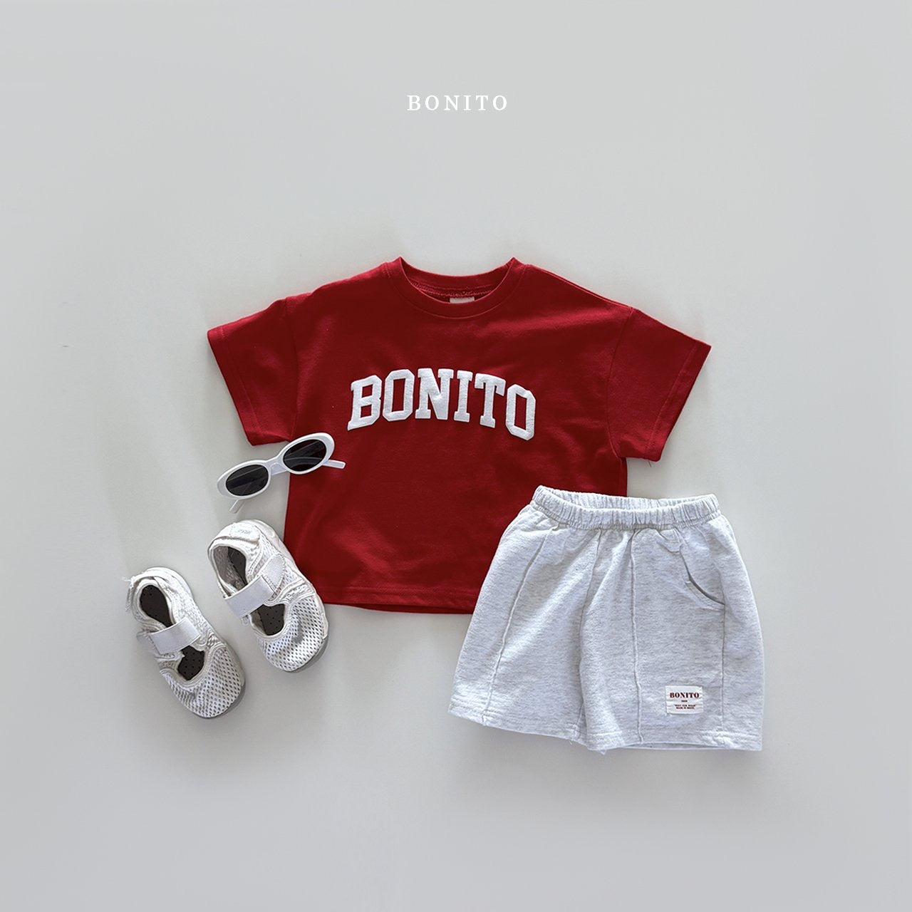 bonito plain bottle shorts (70-140cm)