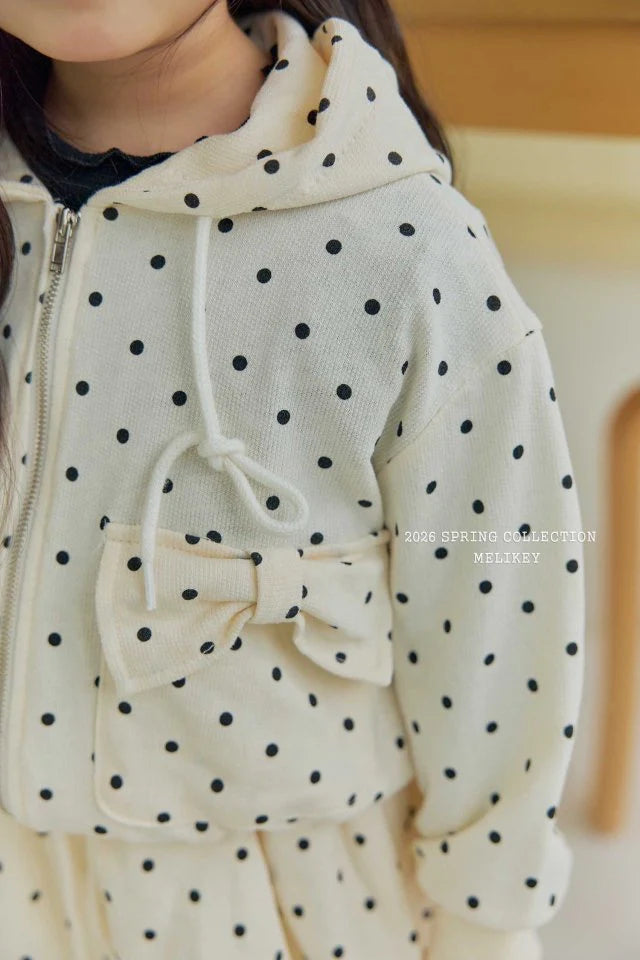 melikey ribbon pocket hoodie (~80-140cm)