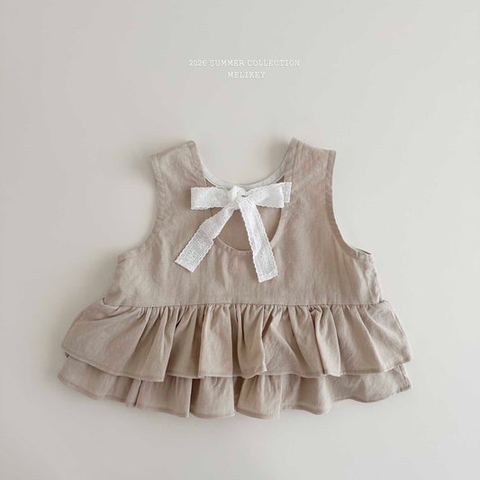 melikey ribbon cancan sleeveless bl (~80-140cm)
