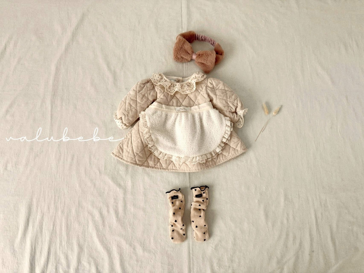 Valubebe 菱形壓紋連衣裙 (3-18m)
