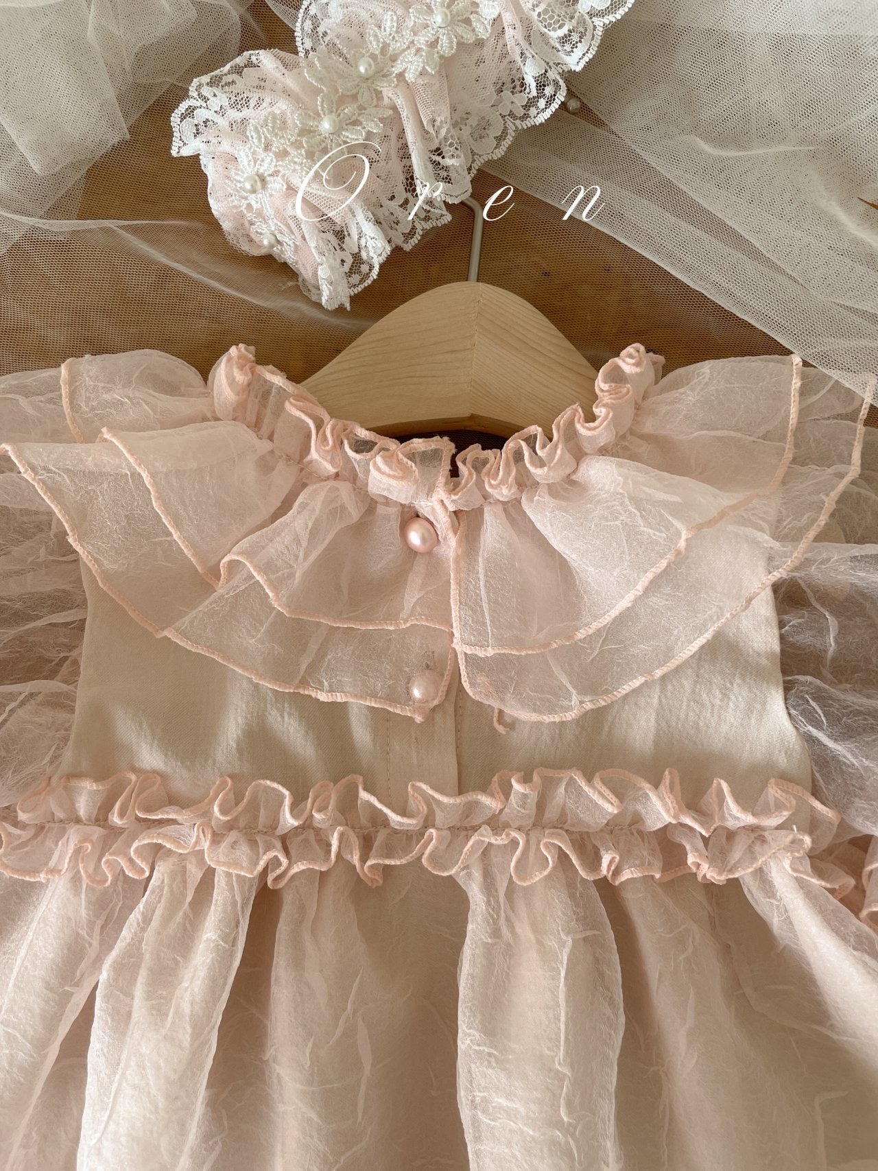 OREN sophie organza one piece (85-120cm)