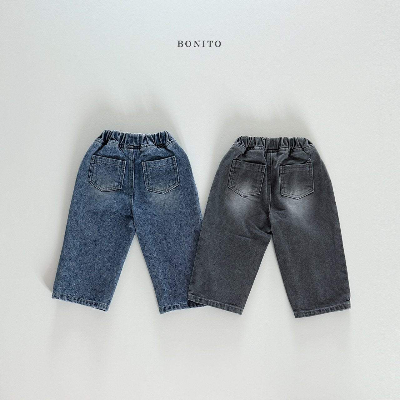 bonito incision brush denim pants (~80-140cm)