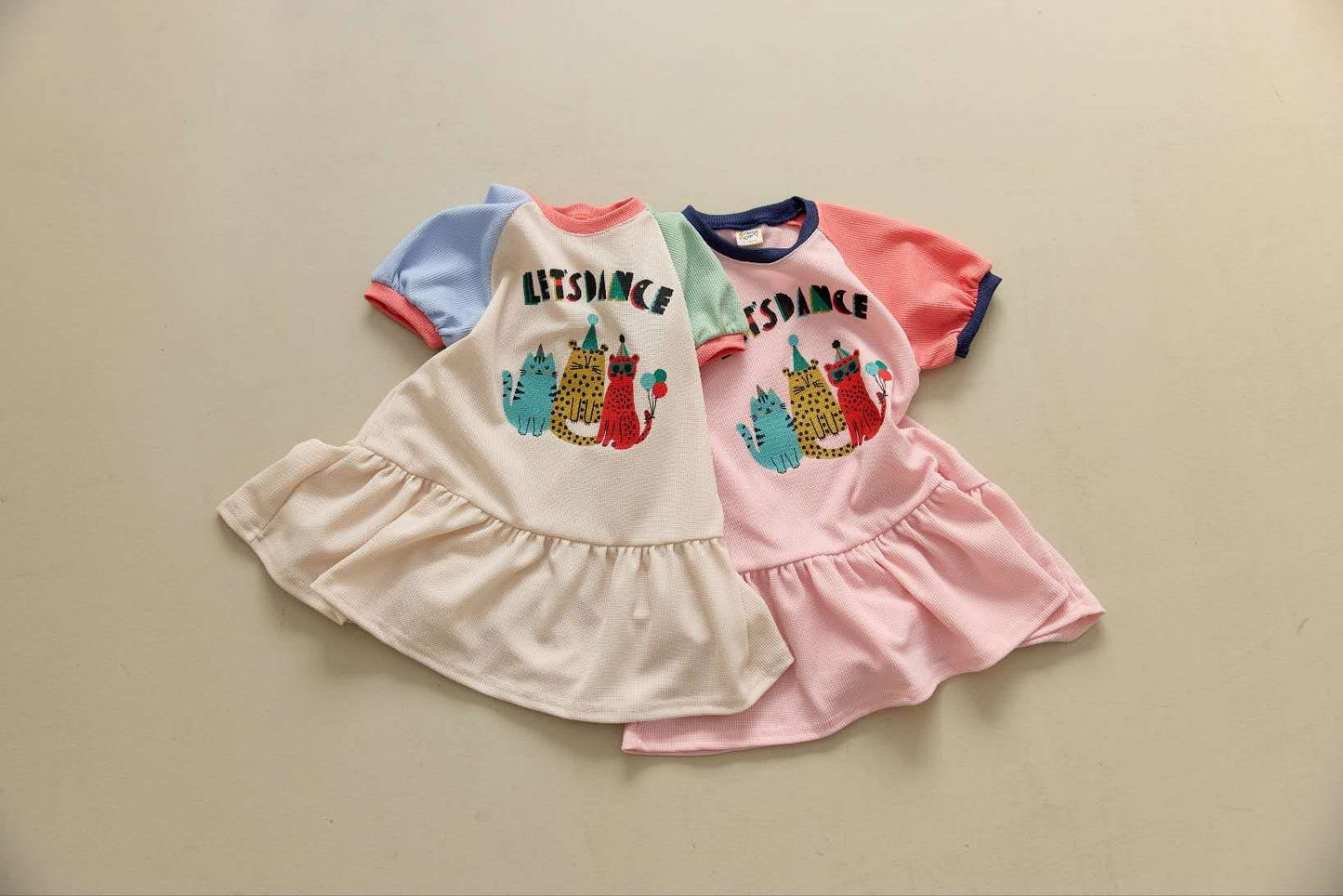 Orangemom let’s dance cat dress (95-140cm)