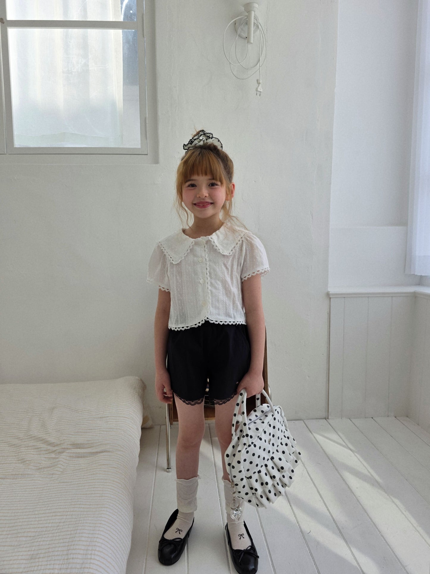 ELLYMOLLY nice frill pants (90-145cm)