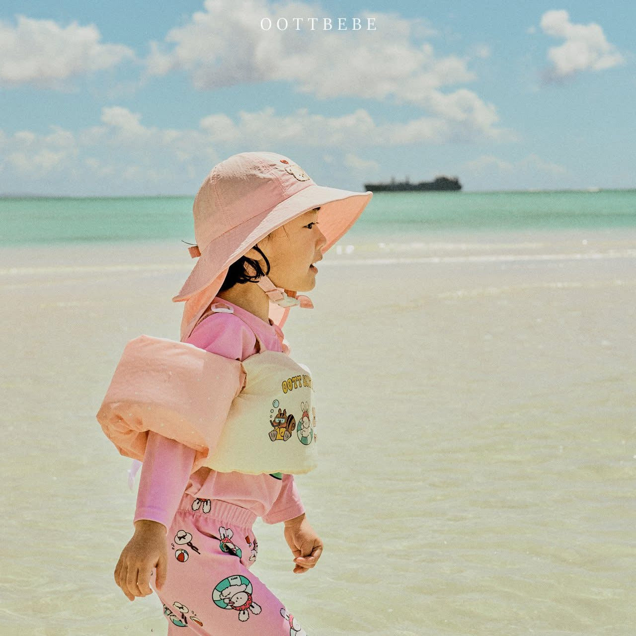 Oottbebe 熊熊戲水帽子