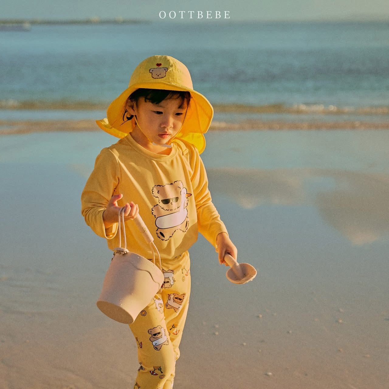 Oottbebe 可愛動物分體泳衣 (1-7y)