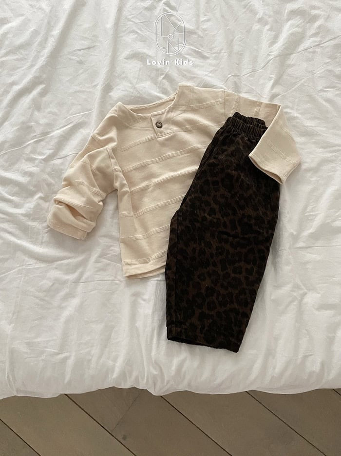 lovin leopard pants (80-125cm)