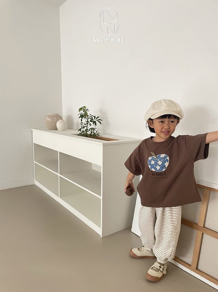lovin apple short sleeve tee (80-125cm)