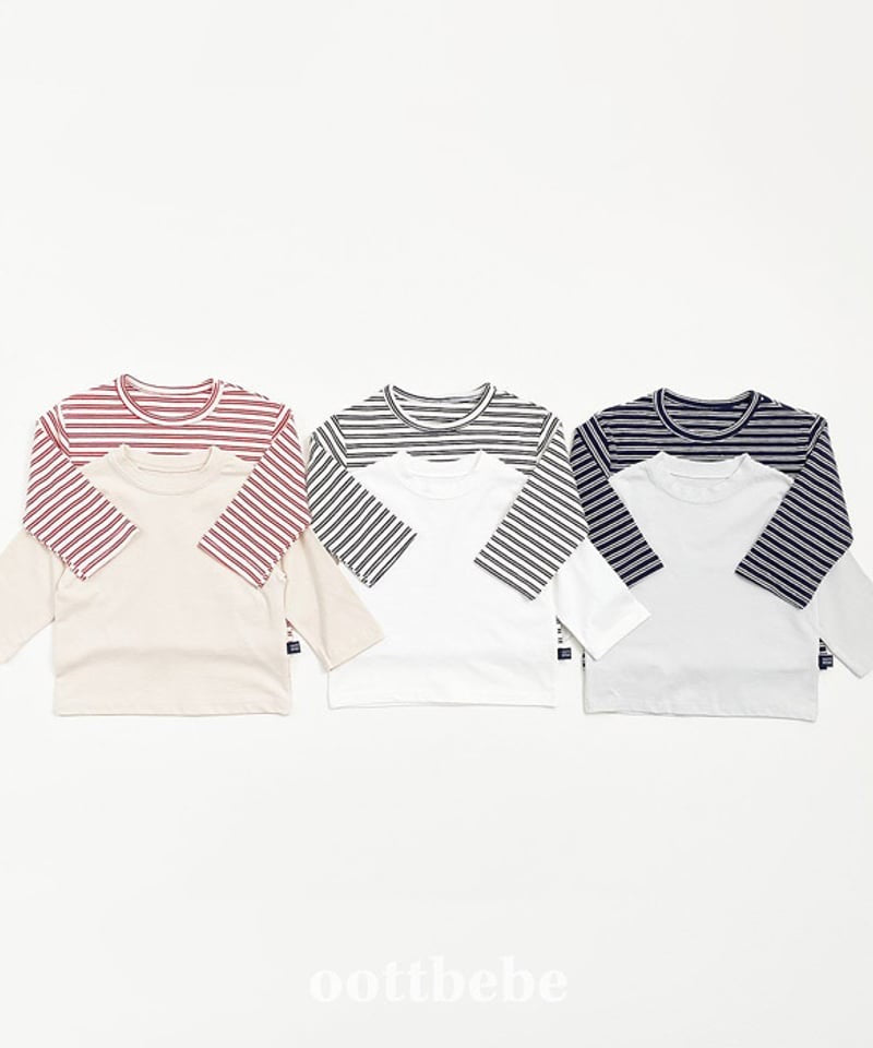 oottbebe oreo 1+1 t-shirt (75-120cm)